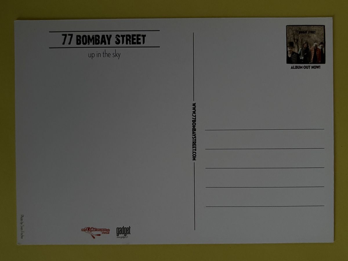 Cartoline postali: AK von 77 Bombay Street – Usato da Rümlang venduto da Kartenpost1 1