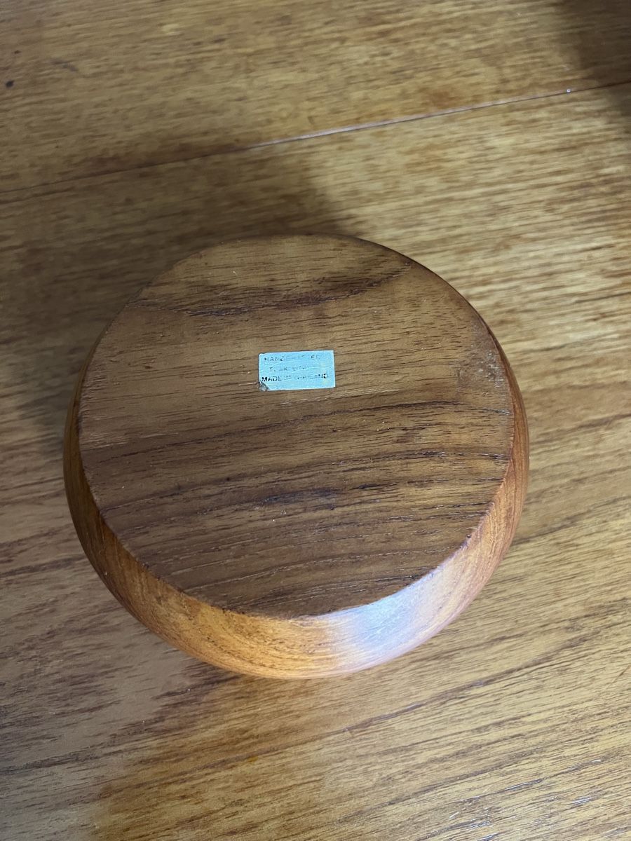 Ciotole: Teak snack bowl 14 cm vintage – Usato da Zürich venduto da Zurich_TimeCapsule 4
