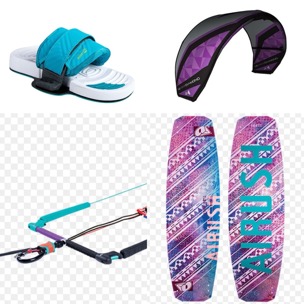 Aquilone: Airush Diamond Full Kite Gear – Nuovo e nell'imballaggio originale da Lauterbrunnen venduto da hap_j8ql