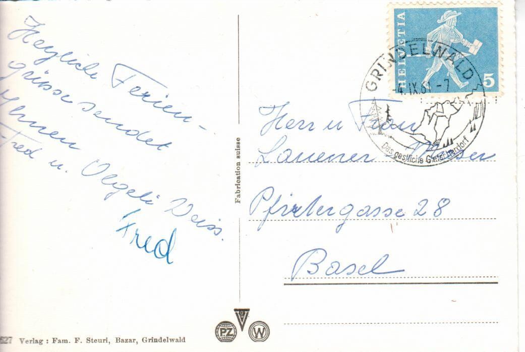 Cartes postales: Grindelwald – D'occasion à Wolhusen par Curver9 1