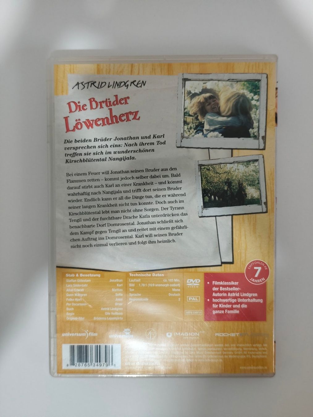 Tutti i DVDs: Die Brüder Löwenherz - DVD – Usato da Wil SG venduto da anhe87 1