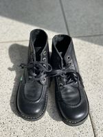 Bottes Kickers noires cuir pointure 37 bon état
