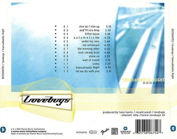 CD: CD Lovebugs - Transatlantic flight (1999) – Usato da Möriken AG venduto da mineralia 1