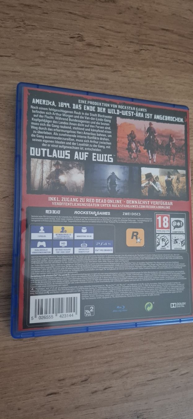 Sony Giochi: Red Dead Redemption 2 PS4 – Nuovo (secondo la descrizione) da Sion venduto da sad_8y62 1