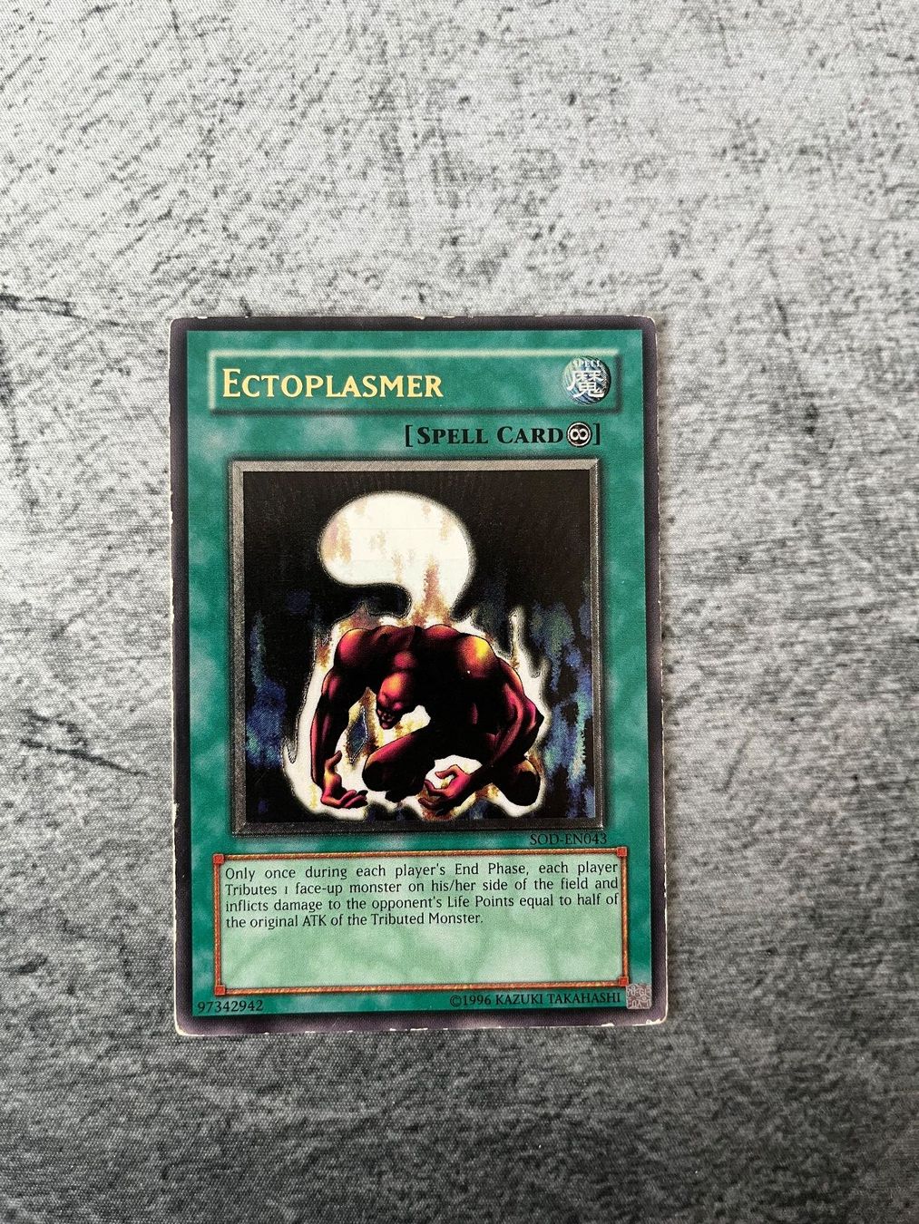 Yugioh Carte collezionabili: Ectoplasmer (SOD-EN043), Ultimate Rare – Usato da Gränichen venduto da Pauli94