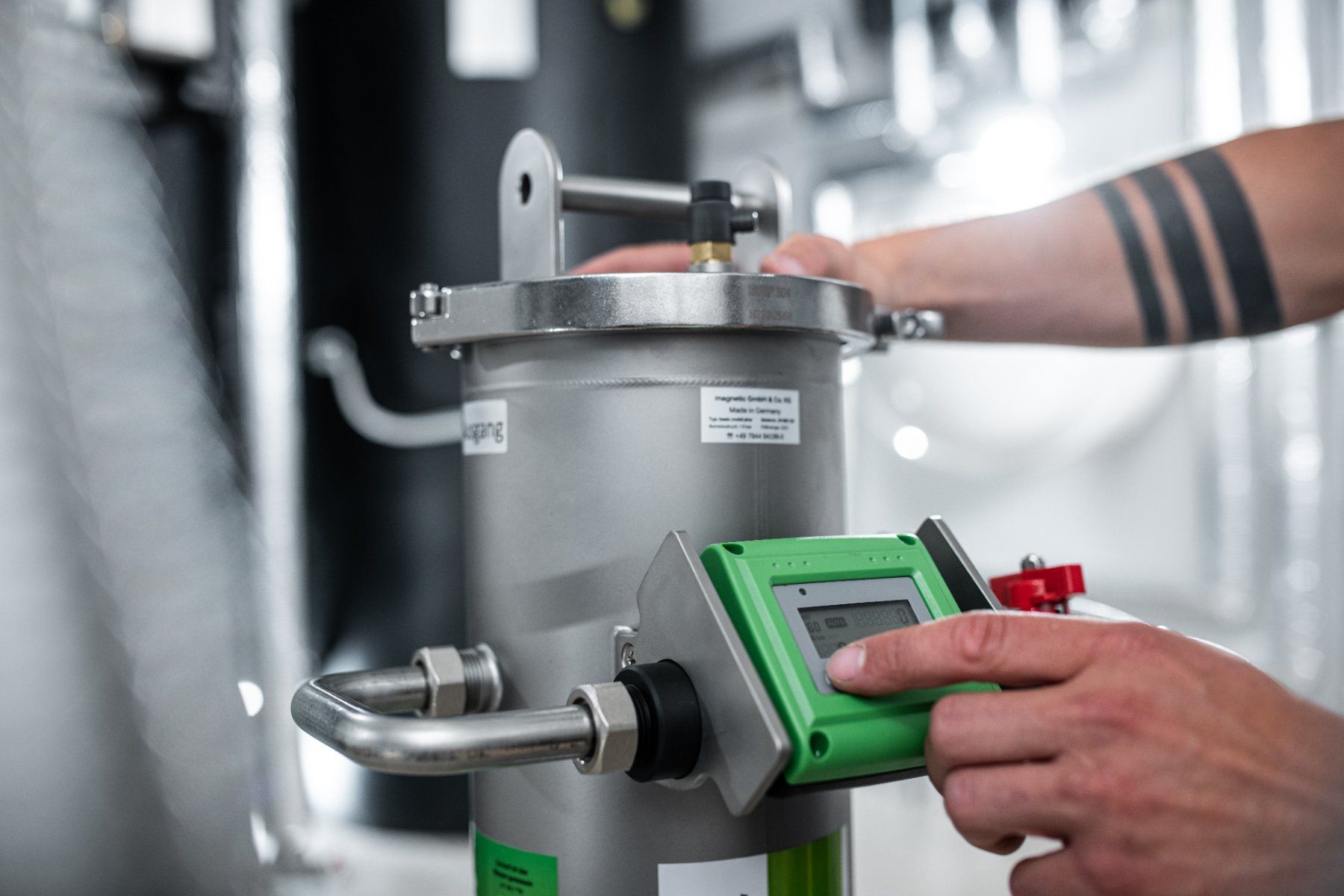 Misurare: MC-1 Messcomputer LFM - liquid flow meter Demineralisierung – Nuovo e nell'imballaggio originale da Chur venduto da IONTEQ 6