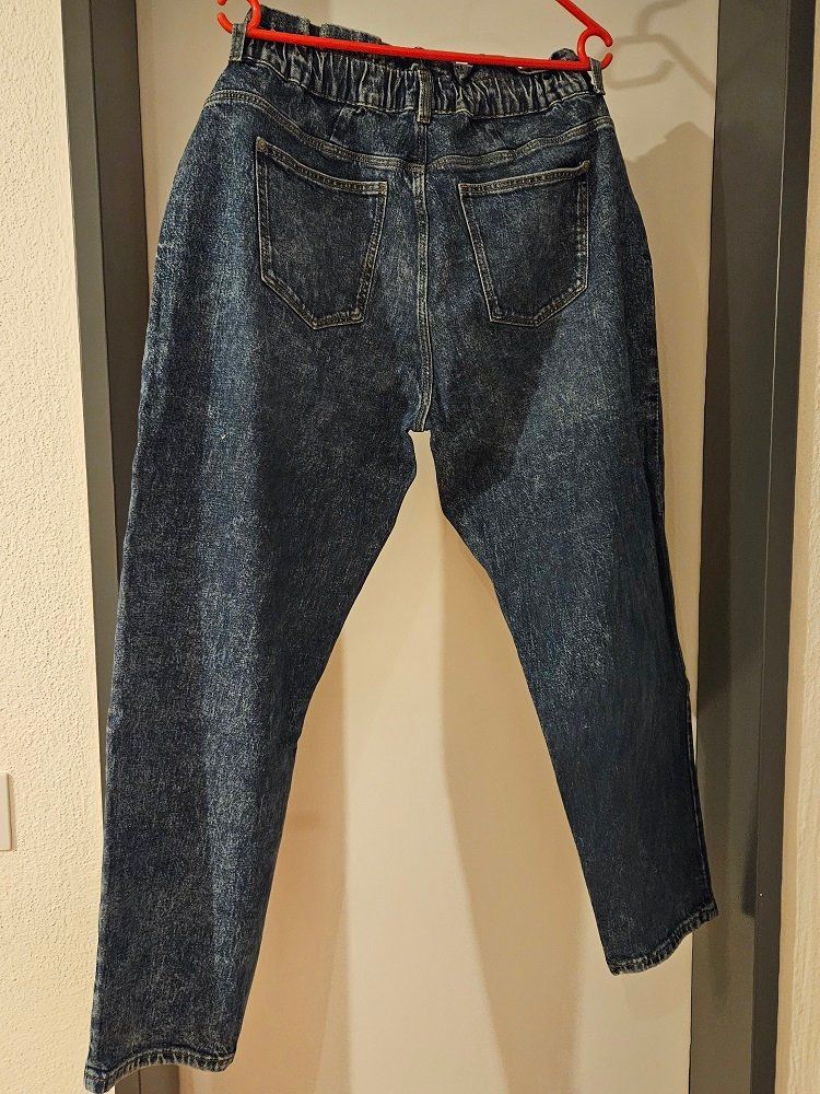 Jeans: Neu: Jeans mit Gummizug - blau - Gr.46 – Nuovo (secondo la descrizione) da Uznach venduto da Laeuffer 1