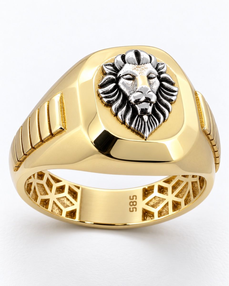 Anelli: 585/14 Karat Gold Ring NEU – Nuovo e nell'imballaggio originale da Murg venduto da MTGold 5