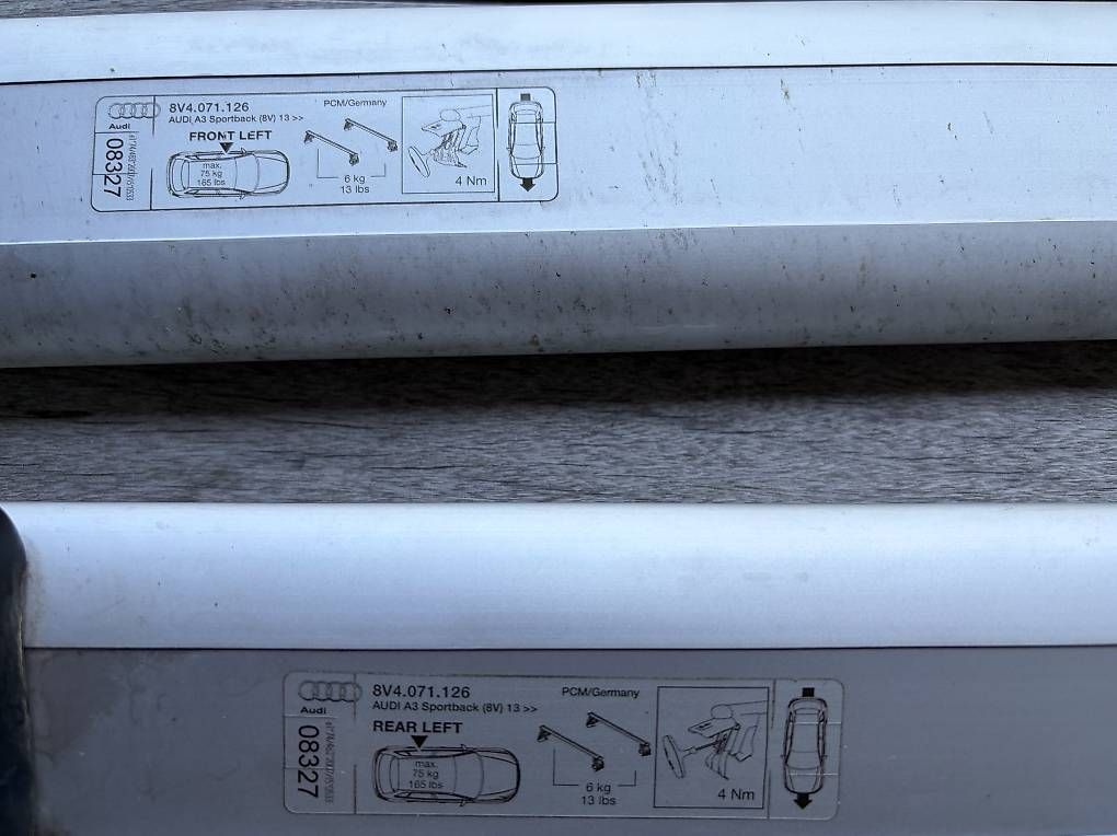 Dachträger: Barres de toit original pour Audi A3 – Gebraucht aus St-Sulpice VD von mas_7dvt 3