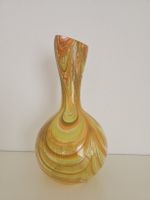 Murano Vase 33cm Carlo Moretti Opaline Florence Swirl 70er
