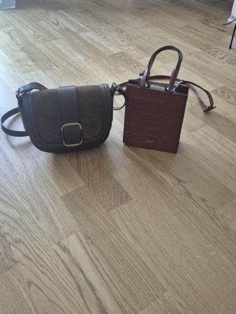 Taschen Set braun Kunstleder Damen neuwertig