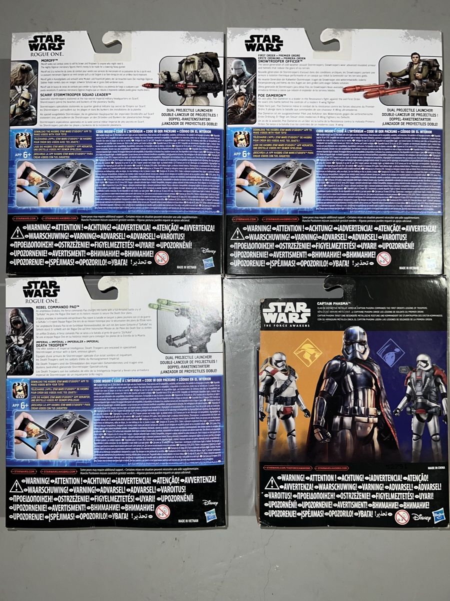 Star Wars Statuette: Star Wars Pack de 7 figurines de 10 cm d’Hasbro – Nuovo e nell'imballaggio originale da Nyon venduto da kelkal0 1