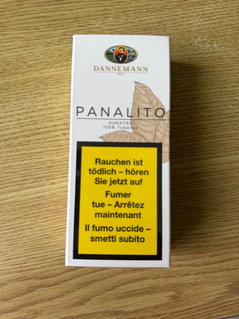 Sigari: Dannemann Panalito Sumatra – Nuovo e nell'imballaggio originale da Reiden venduto da Zizki