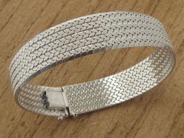 Vintage Armband Silber 800 Teppicharmband