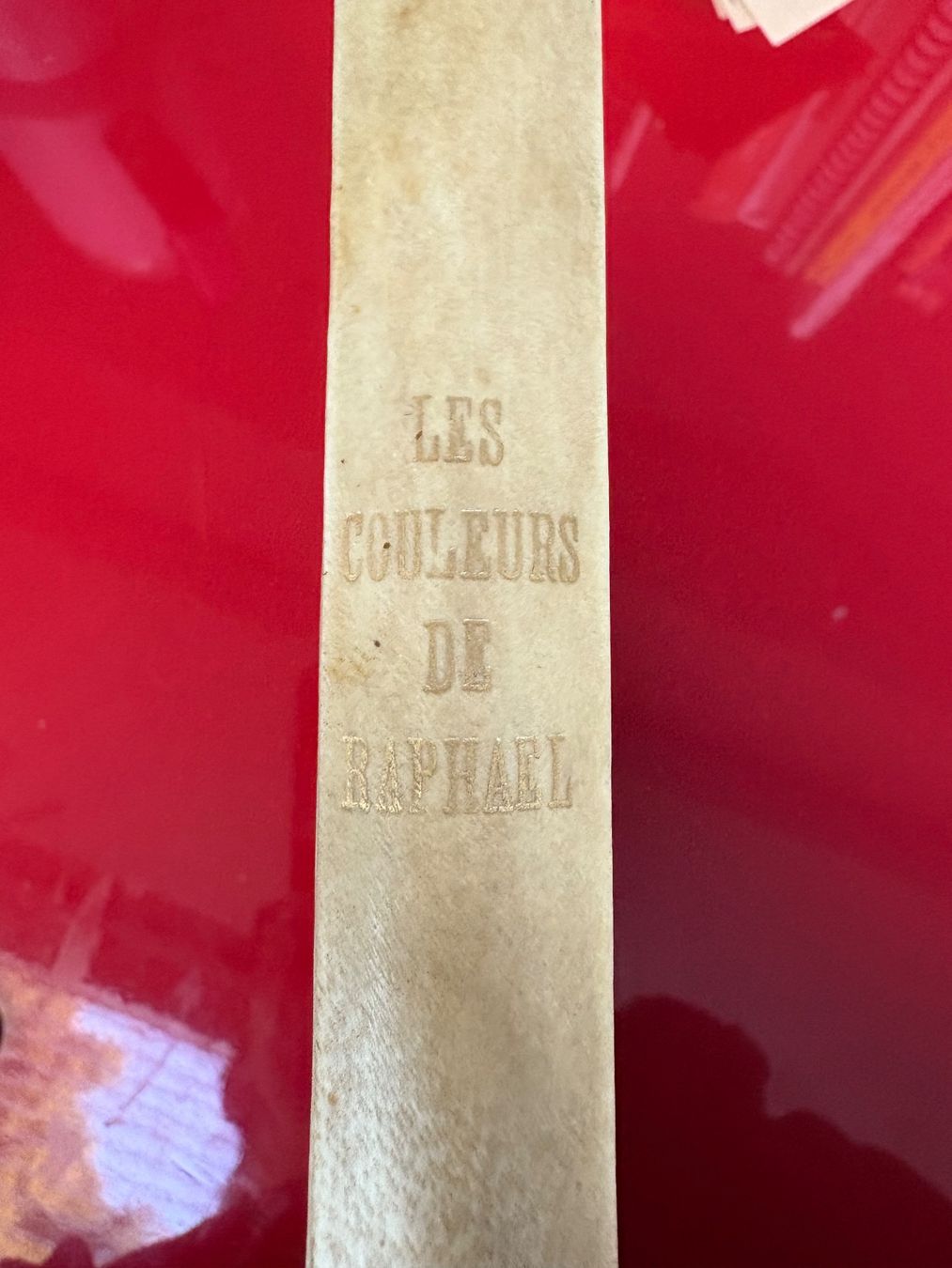 Livres: Les Couleurs de Raphael – D'occasion à Lausanne par reb_vpy7 2