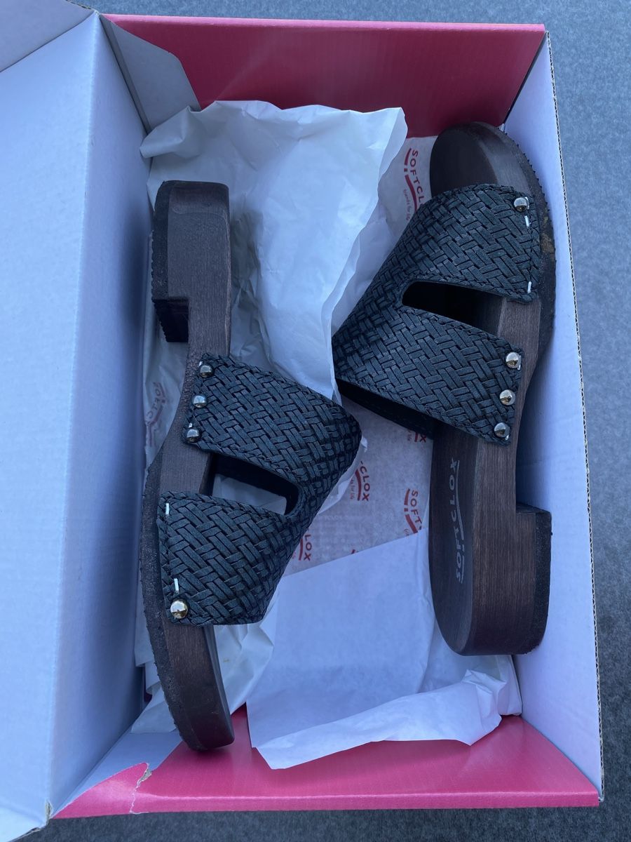 Softclox Scarpe da donna: Softclox Clogs, Gr. 37, neu, Holzsohle – Nuovo e nell'imballaggio originale da Buochs venduto da H16 8