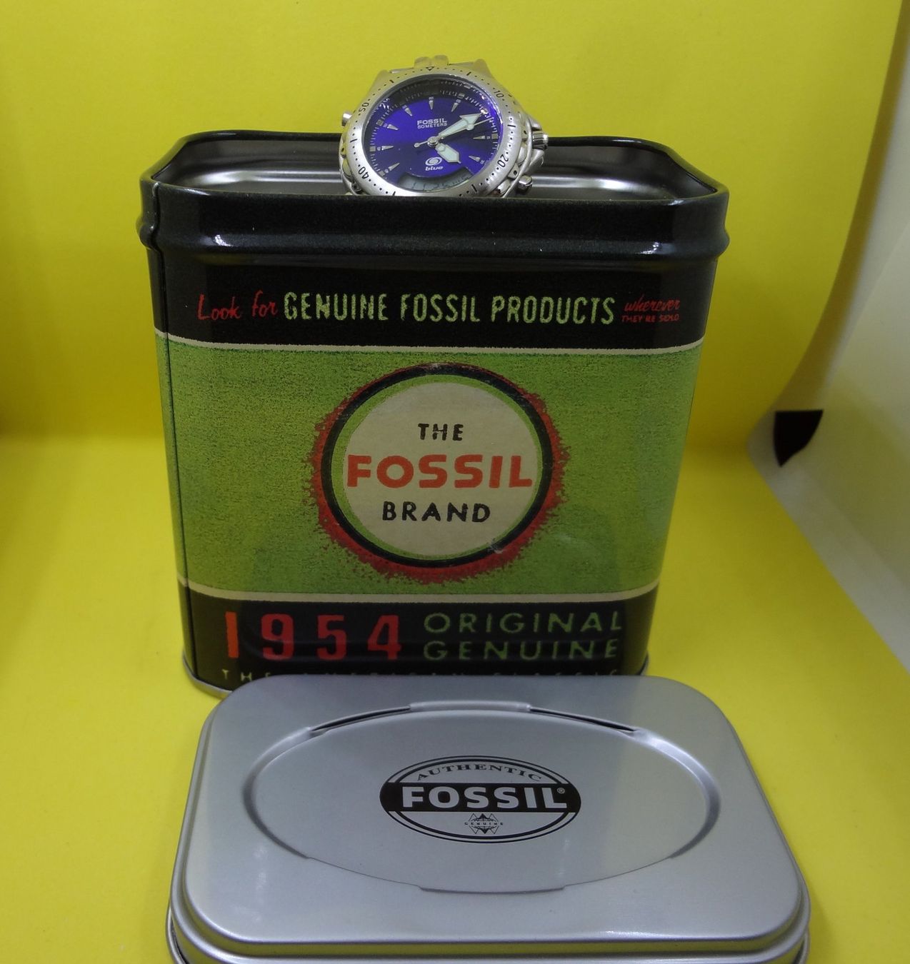 Fossil Orologi: Fossil Blue mit allarm AM-3244 – Usato da Thun venduto da Fra130