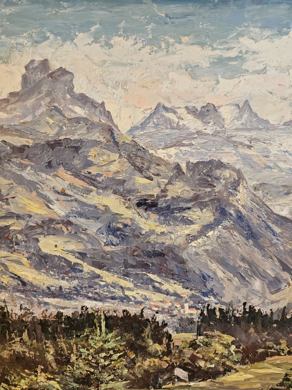 Dipinti: Schweizer Bergpanorama – Usato da Galmiz venduto da bea_hff8 1