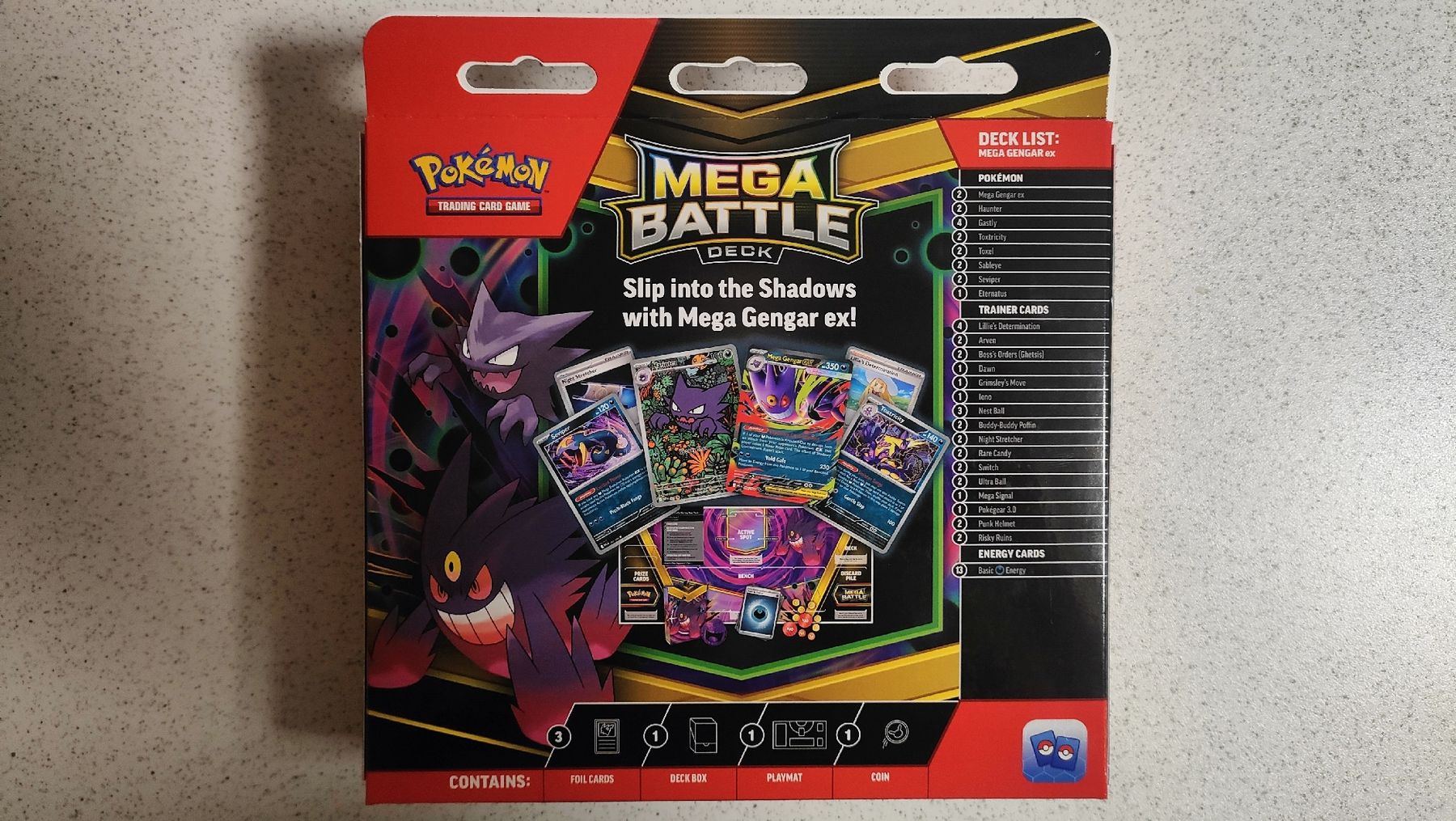 Pokémon Carte collezionabili: Pokémon Mega Gengar EX Mega Battle Deck, new – Nuovo e nell'imballaggio originale da Ried-Brig venduto da Rufus4242 2