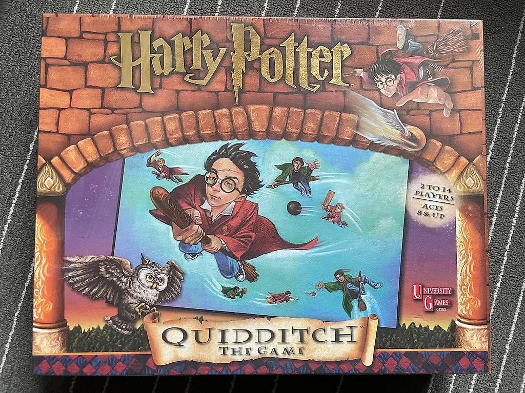 Spiele: Brettspiel Harry Potter Quiddich - the Game – Gebraucht aus Biel/Bienne von Hamamlezi