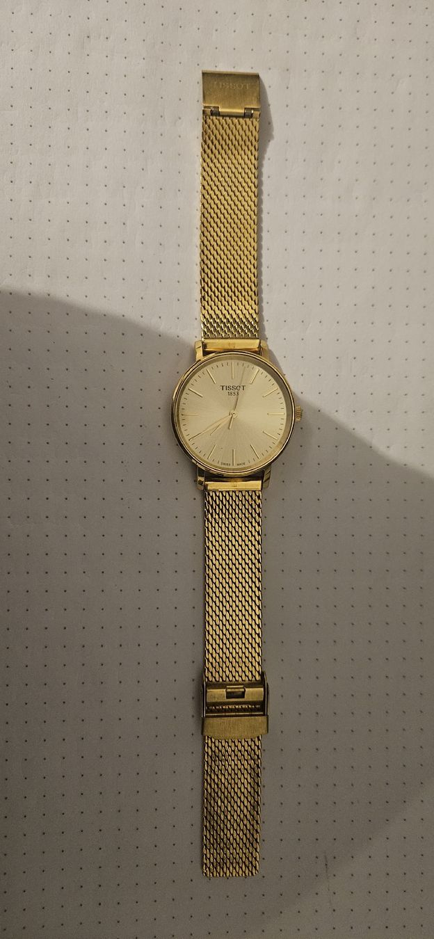 Tissot Quartz Watch Gold Tone Mesh Strap Good Condition (Gebraucht) in ...