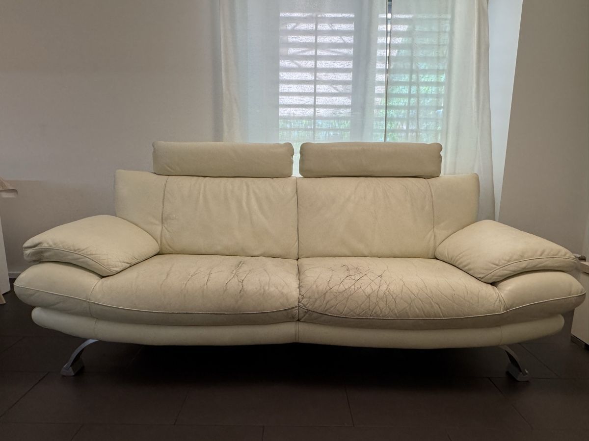 Sofas: Sofa aus Echtleder 3-Sitzer – D'occasion à Zürich par ThaliaL 9