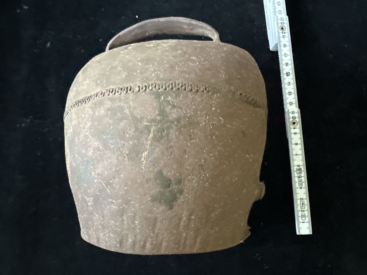 Campanacci mucche: alte Glocke oder Schelle, rostig. – Usato da Zürich venduto da Chaeffeler 3