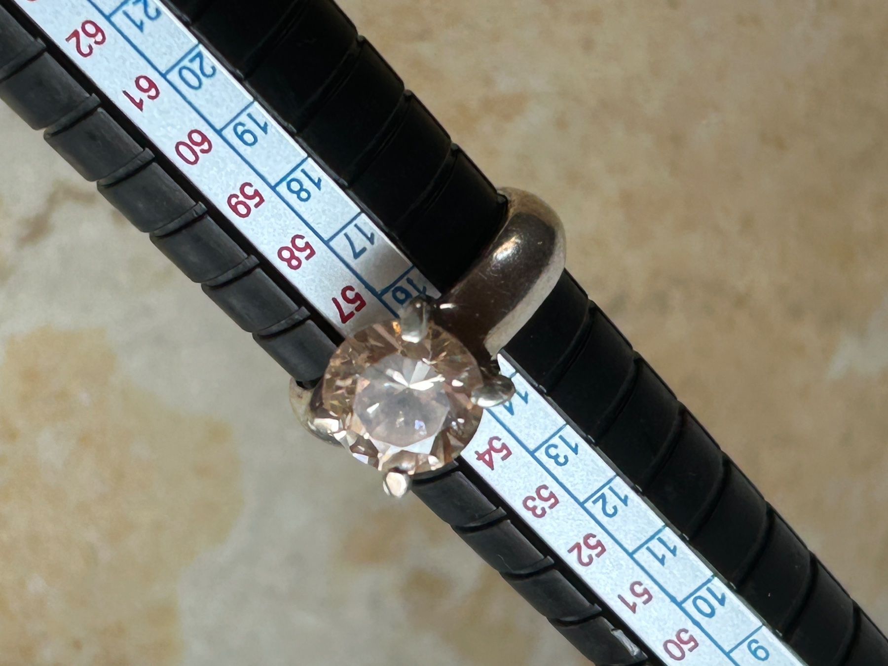 Anelli: Silberring WEDDING mit Zirkonia Gr. 56 – Usato da Dittingen venduto da Bijoubelle 6
