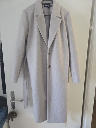 Mantel von Pieces Gr. S in creme
