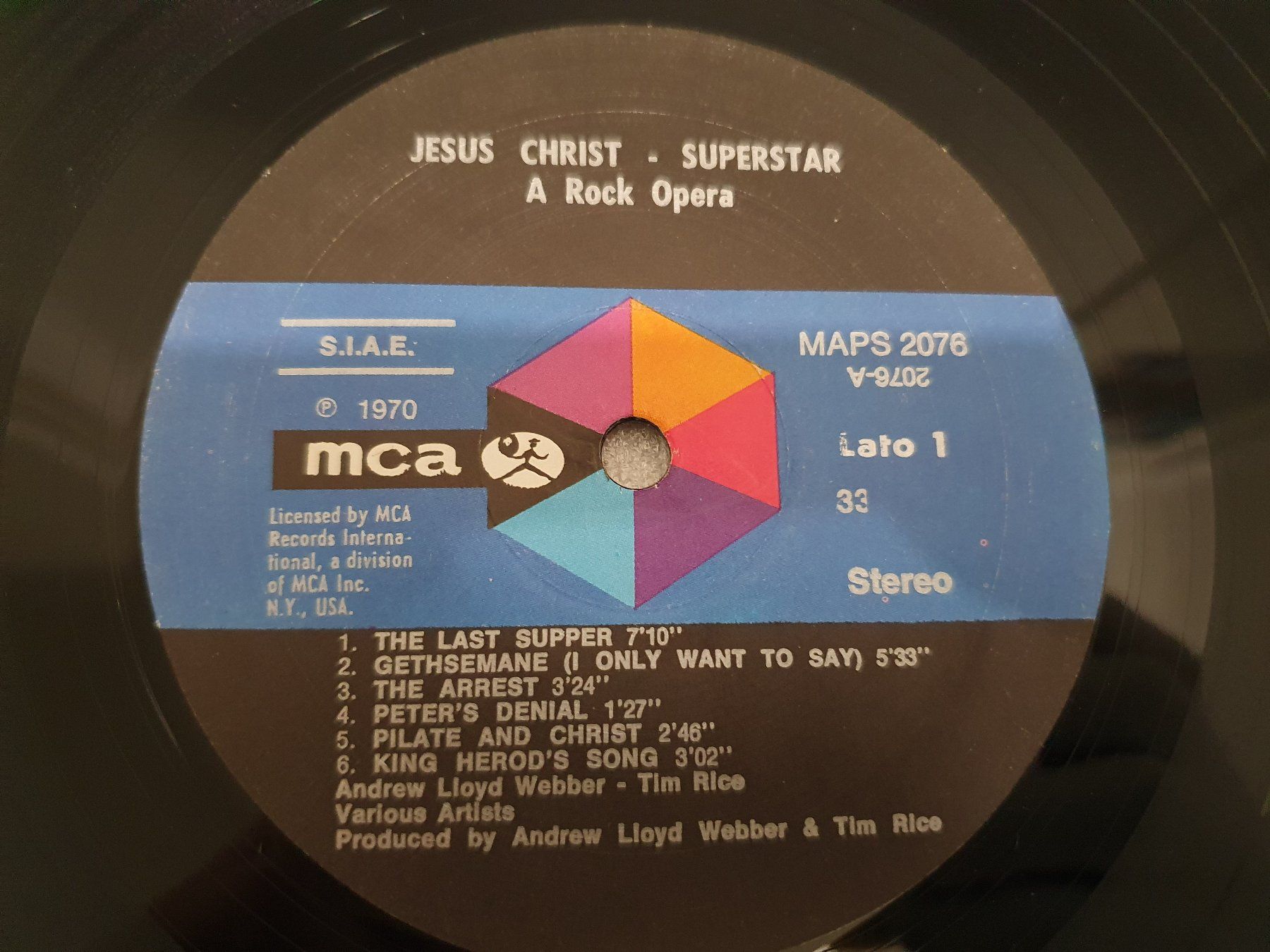 Schallplatten: Jesus Christ Superstar / 2 LP`s – Gebraucht aus Uster von Vinyl-Leidenschaft 8