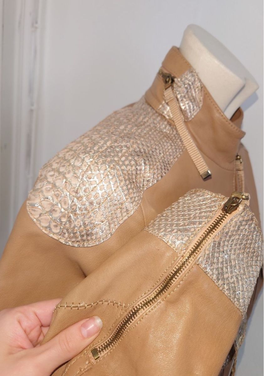 Giacche: ANGELO MOZZELLI IT44 leather jacket – Usato da Baden venduto da agora_newgeneration 2