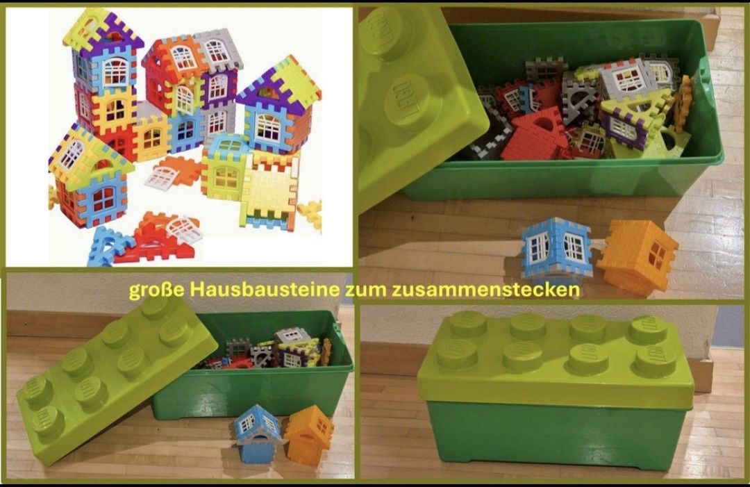 Giocattoli: Do it yourself Steck Puzzle / Hausbausteine – Nuovo (secondo la descrizione) da Baar venduto da Insch81