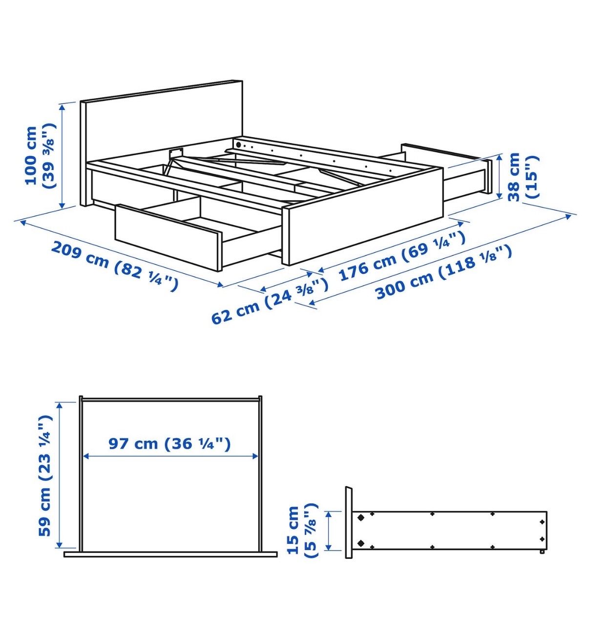 Betten: Bett 160x200 – Gebraucht aus Zürich von sas_dly9 5