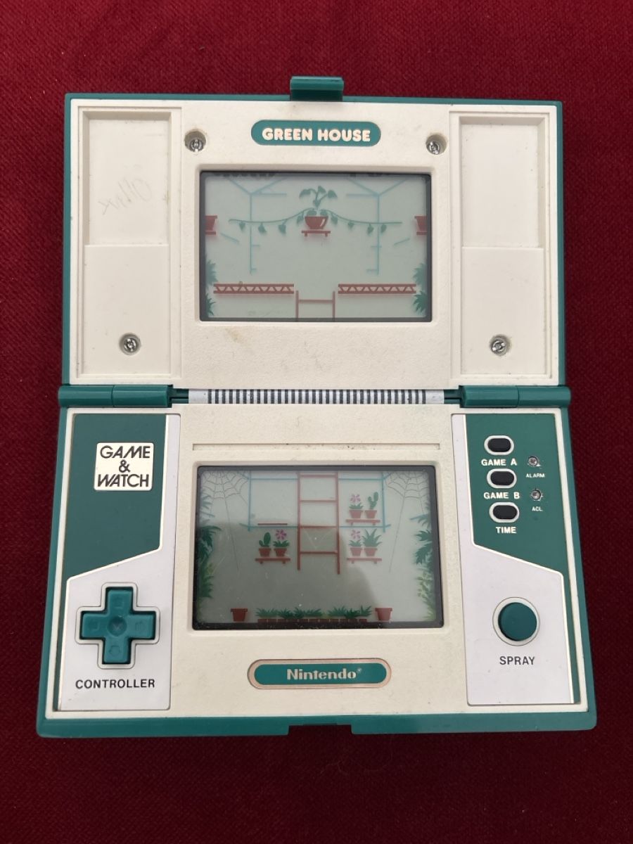 game&watch Console: Nintendo Game & Watch Green House Multi Screen – Usato da Zürich venduto da hiddentreasures_zh