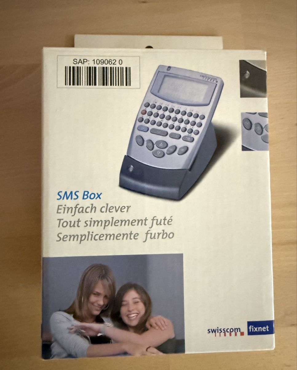 Swisscom Telefoni: Swisscom SMS Box Typ 433A - RAR – Nuovo (secondo la descrizione) da Herisau venduto da burbil