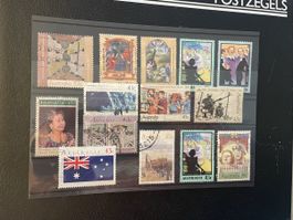 Briefmarken Australien 14 Stück 41c-43c