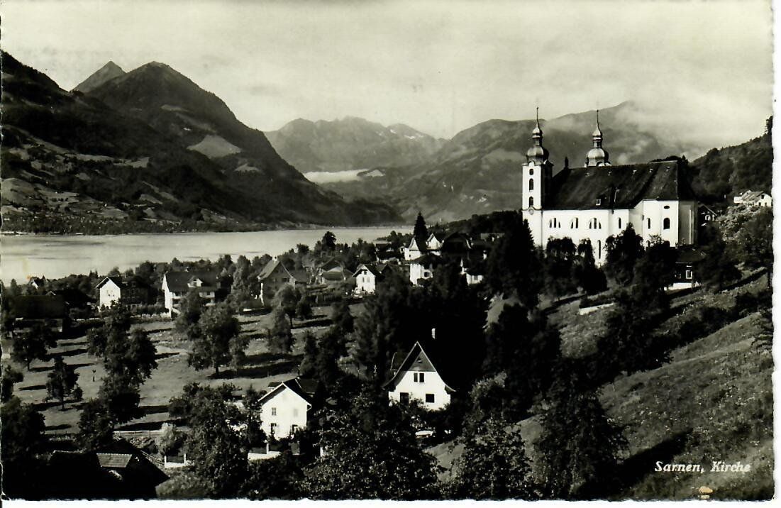 Ansichtskarten: Sarnen  1940 – Gebraucht aus Hochdorf von Ziegel-16