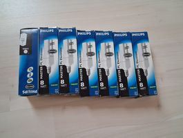 7 X SPARLAMPE 8 WATT    E 14