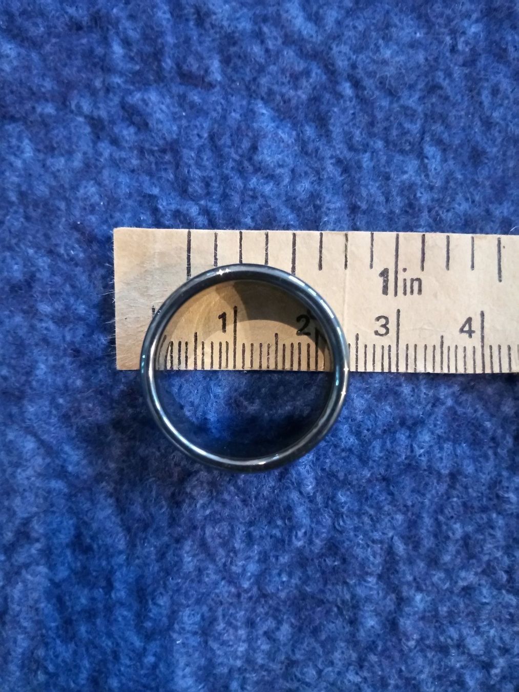 Ringe: Ring aus Glas schwarz – Neu (gemäss Beschreibung) aus Beckenried von Havacola 2