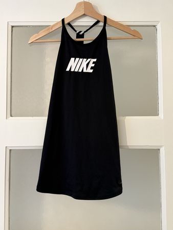 Nike Tank Top Damen Schwarz top Gr. S