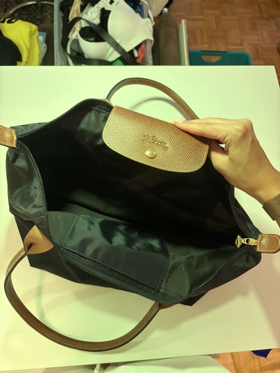 Longchamp Borse da donna: Schwarze Longchamp Le Pliage Tasche – Nuovo (secondo la descrizione) da Zürich venduto da lar_dw7h 3
