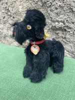 Steiff Hund Snobby Plüschtier schwarz guter Zustand