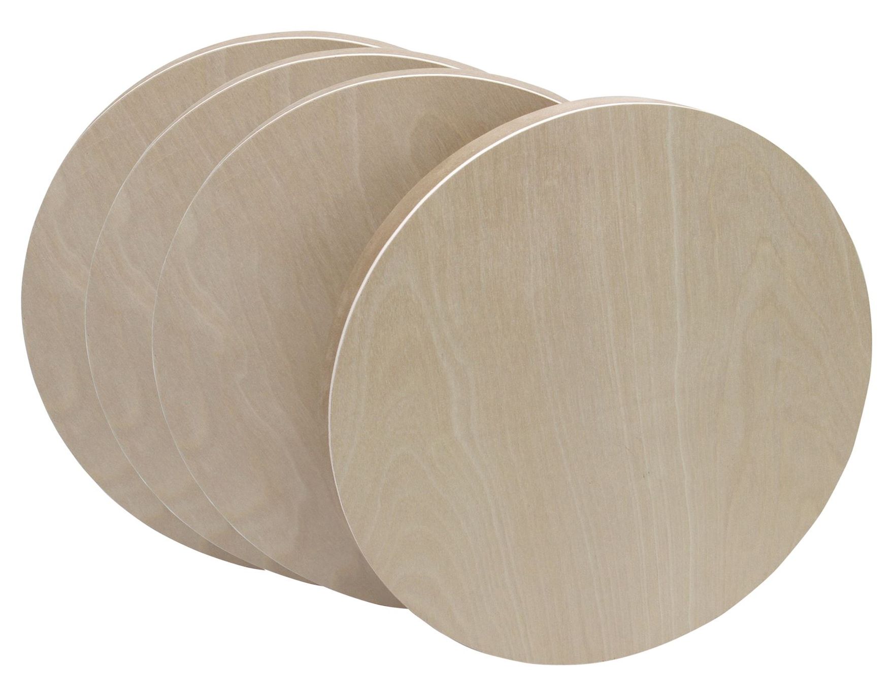 Tele & Cornici: Holzmalgrund Rund 4er Set 40cm Malgrund – Nuovo e nell'imballaggio originale da Escholzmatt venduto da crazyteam 2