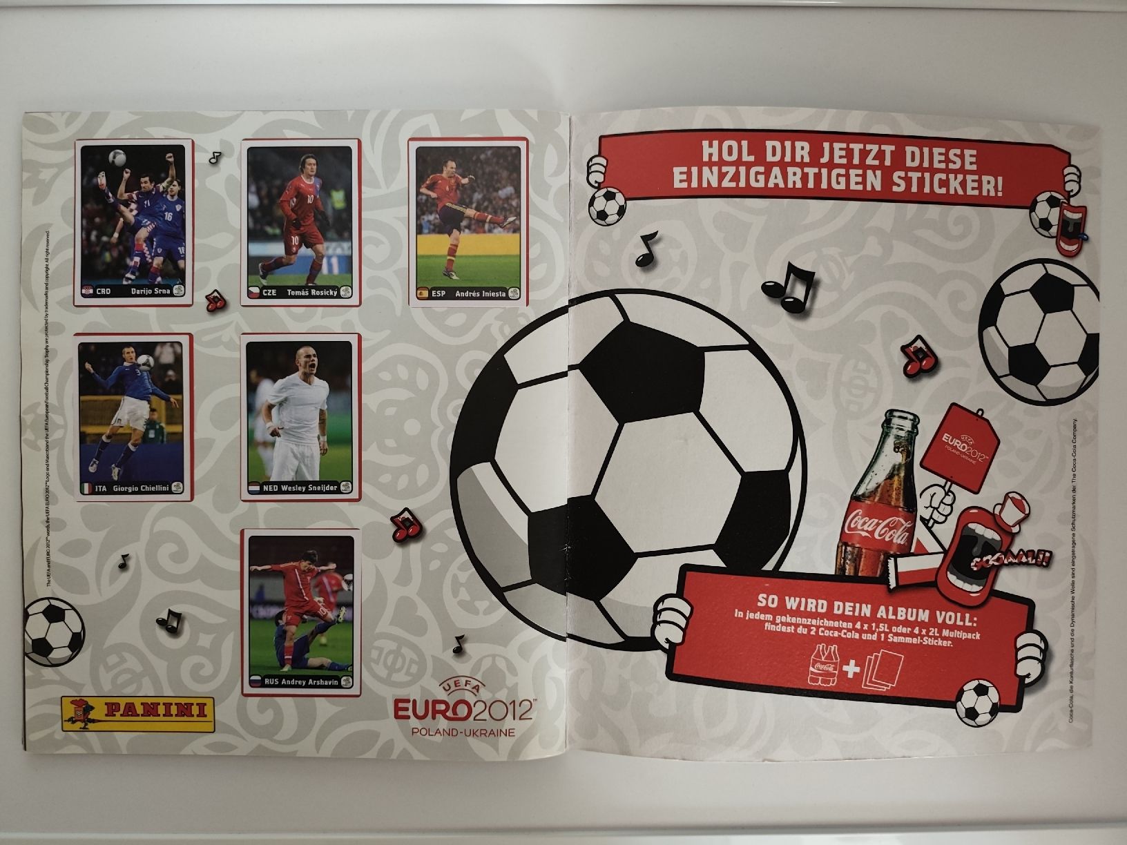Panini Album: Panini Album EM 2012 komplett  – Usato da Kreuzlingen venduto da m0ritz.sch 4