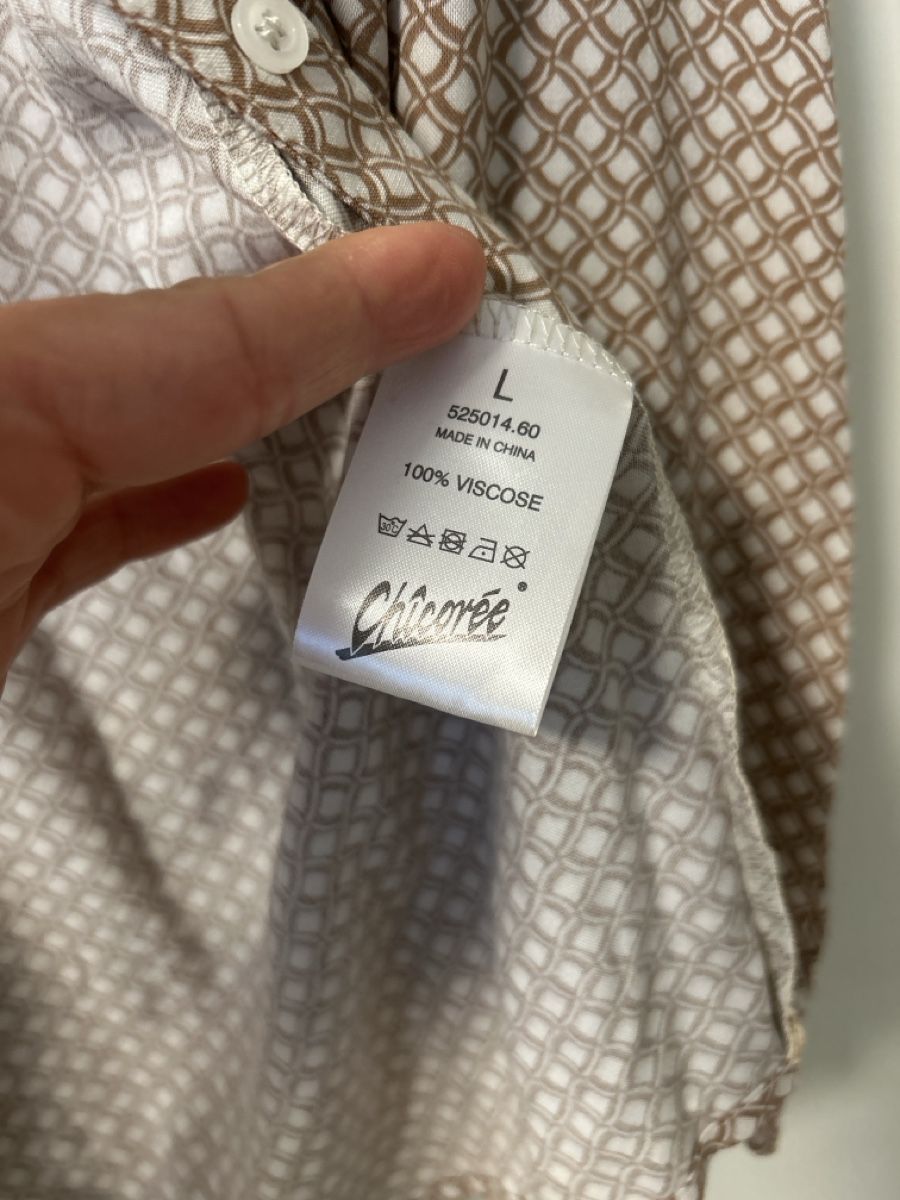 Camicette: Bluse von Chicoree, Grösse L, beige-weiss – Nuovo (secondo la descrizione) da Erlinsbach SO venduto da hallon480 3