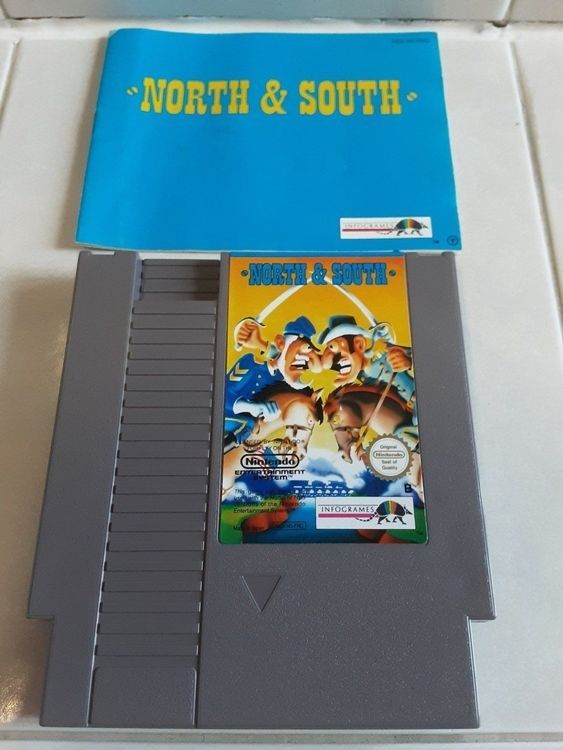 Giochi: NES North & South mit Anleitung – Usato da Ligornetto venduto da Gurzo