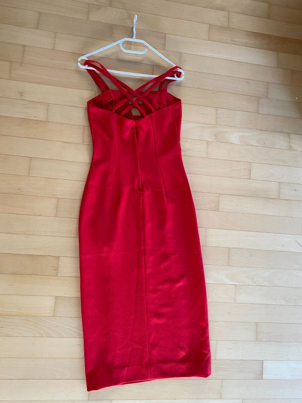 Kleider: Partykleid Rot Grösse 36/38 – Gebraucht aus Buchrain von Booster10 1
