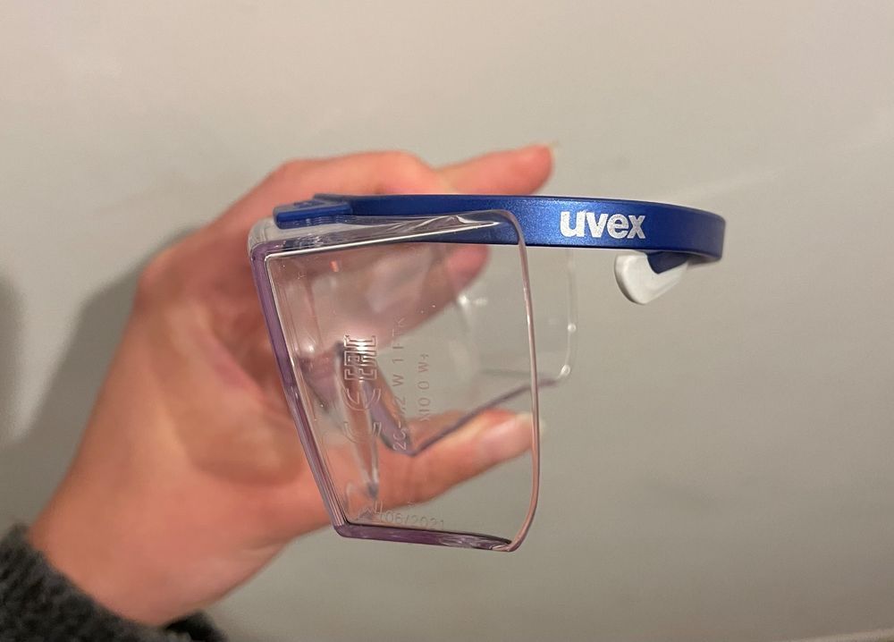 Occhiali & Lenti: Schutzbrille UVEX – Usato da Arbon venduto da flowerandfound 1