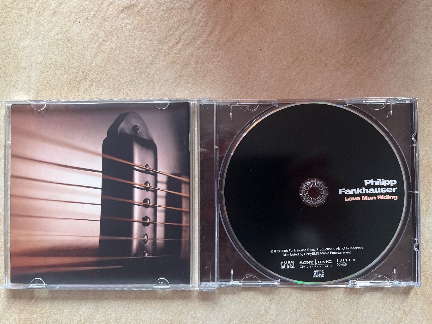 CD: CD Philipp Frankhauser Love Man Riding signé, dédicacé – Usato da Vernayaz venduto da Darkfrost 2