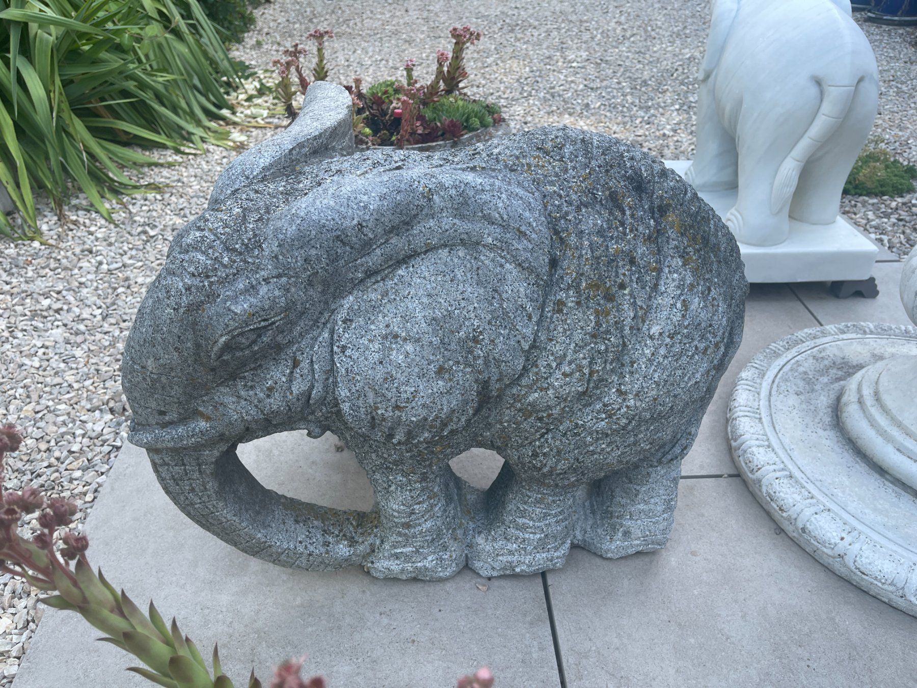 Figurines: 2x Granit Elefanten – D'occasion à Stadel par Supersaver 5